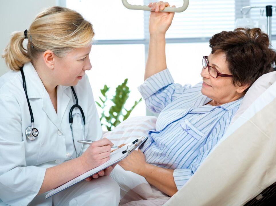 diyabetli bir doktor tarafından muayene